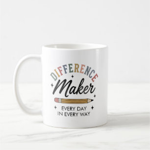 Taza De Café Regalo de Agradecimiento para Hacedor de Diferenci