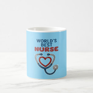 Taza De Café Regalo de Agradecimiento para la Mejor Enfermera d