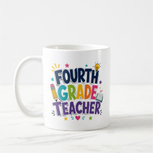 Taza De Café Regalo de Agradecimiento para Maestros de Cuarto G