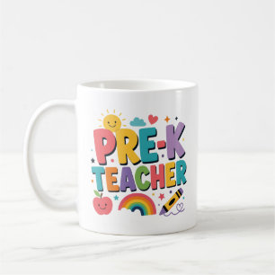 Taza De Café Regalo de Agradecimiento para Maestros de Pre-K