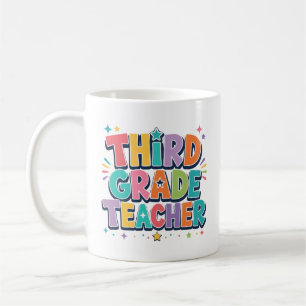 Taza De Café Regalo de Agradecimiento para Maestros de Tercer G
