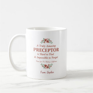 Taza De Café Regalo de agradecimiento para mentor de enfermera 