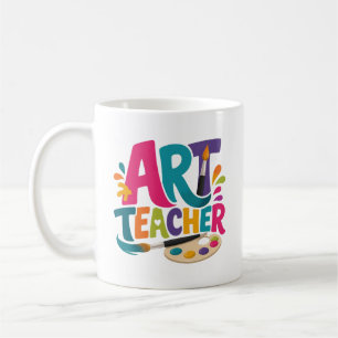 Taza De Café Regalo de Agradecimiento para Profesor de Arte