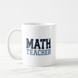 Taza De Café Regalo de Agradecimiento para Profesor de Matemáti