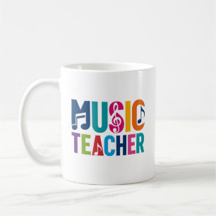 Taza De Café Regalo de Agradecimiento para Profesor de Música