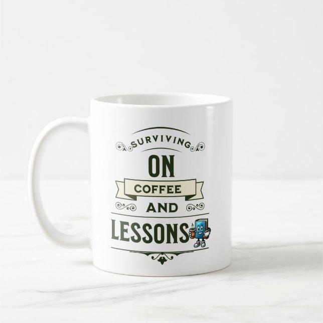 Taza De Café Regalo de agradecimiento para profesores amantes d (Izquierda)