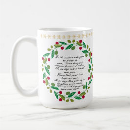 Taza De Café Regalo de agradecimiento personalizado a mamá