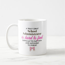 Taza De Café Regalo de Agradecimiento Personalizado para Admini