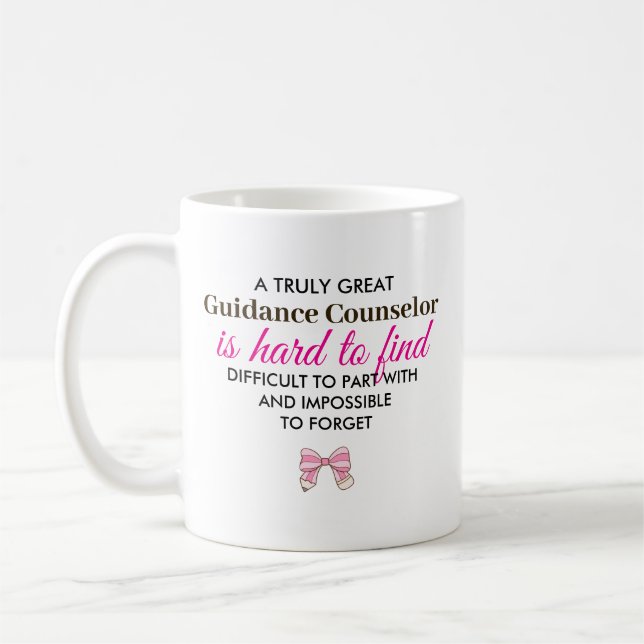 Taza De Café Regalo de Agradecimiento Personalizado para Consej (Izquierda)