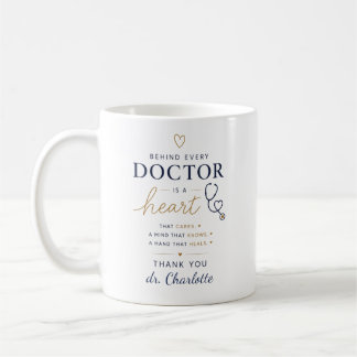 Taza De Café Regalo de agradecimiento personalizado para médico