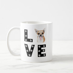 Taza De Café Regalo de amor de cachorro de perro Chihuahua para