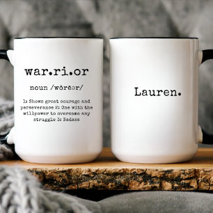 Taza De Café Regalo de ánimo para superviviente con nombre de g