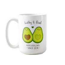 Regalo de aniversario de esposo y esposa con nombr