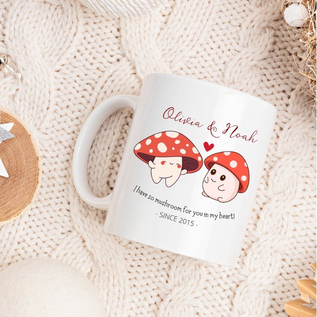 Taza De Café Regalo de aniversario para esposo y esposa con nom (Subido por el creador)
