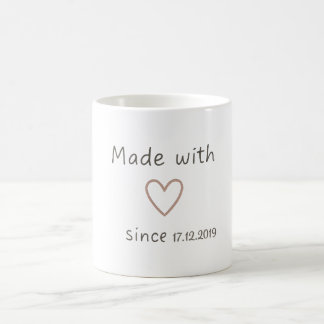 Taza De Café Regalo de aniversario personalizado para parejas
