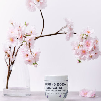 Taza De Café Regalo de Año Nuevo para Madres Cansadas, ¡Cero Su