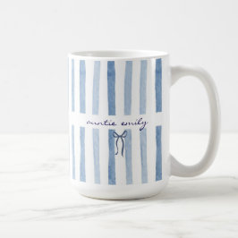 Taza De Café Regalo de anuncio de bebé con nombre de tía person
