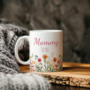 Taza De Café regalo de anuncio de embarazo para mamá