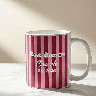 Taza De Café Regalo de anuncio de embarazo para tía
