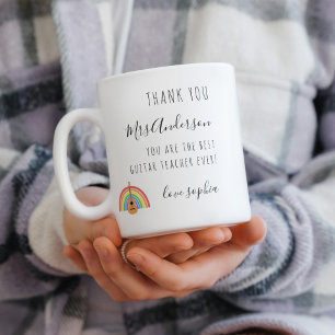 Taza De Café Regalo de aprecio de los profesores de música de G