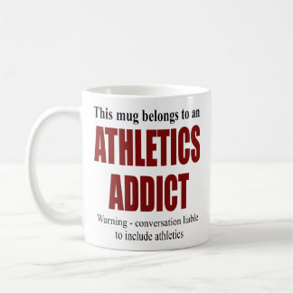 Taza De Café Regalo de atletismo personalizado