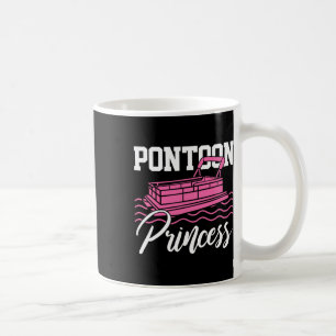 Taza De Café Regalo de barco de la princesa Pontoon Captain Lak