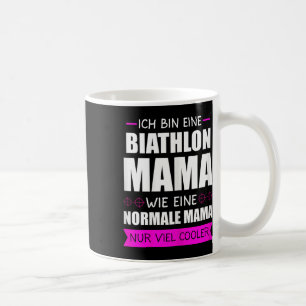 Taza De Café Regalo de Biathlon Mama Skoting Range