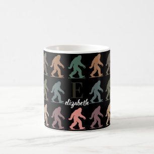 Taza De Café Regalo de Bigfoot con nombre personalizado Bebida
