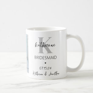 Taza De Café Regalo de boda personalizado con foto de dama de h