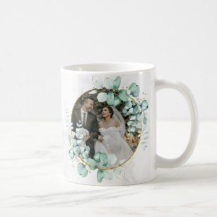 Taza De Café Regalo de Boda Personalizado con Foto y Nombre Per