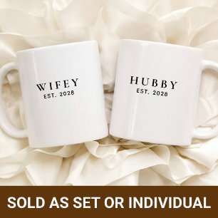 Taza De Café Regalo de boda personalizado para esposa marido ta
