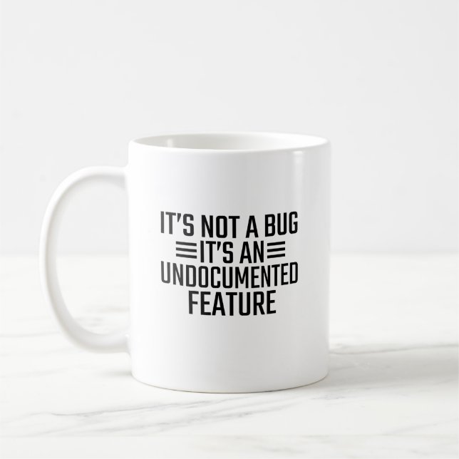Taza De Café Regalo de café con código para desarrollador de so (Izquierda)