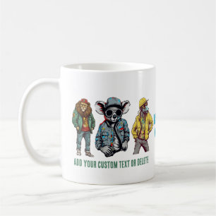 Taza De Café Regalo de café con estilo animal genial