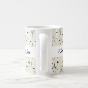 Taza De Café Regalo de café con flores silvestres