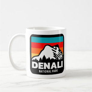 Taza De Café Regalo de camping en el parque nacional de Denali