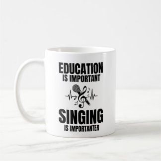 Taza De Café Regalo de Cantante para Estudiante de Canto y Prof