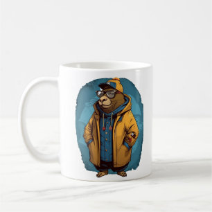 Taza De Café Regalo de Capybara Animal Lover