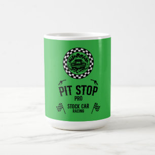 Taza De Café Regalo de carreras de stock car