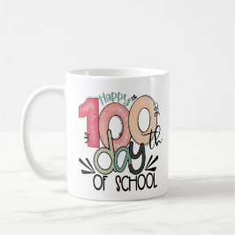Taza De Café regalo de celebración de 100 días de escuela