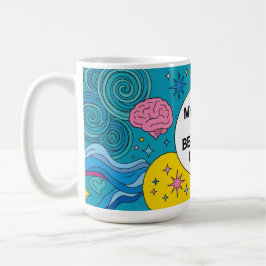 Taza De Café Regalo de Cerebro Neurodivergente Caótico ADHD Aut