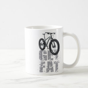 Taza De Café Regalo de Ciclismo de Montaña en Bicicleta Gorda 