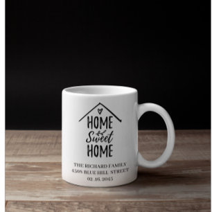 Taza De Café Regalo de cierre para clientes de bienes raíces en