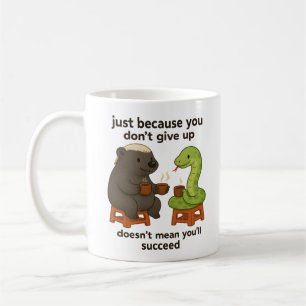Taza De Café Regalo de cita corta divertida, linda, de dibujos 