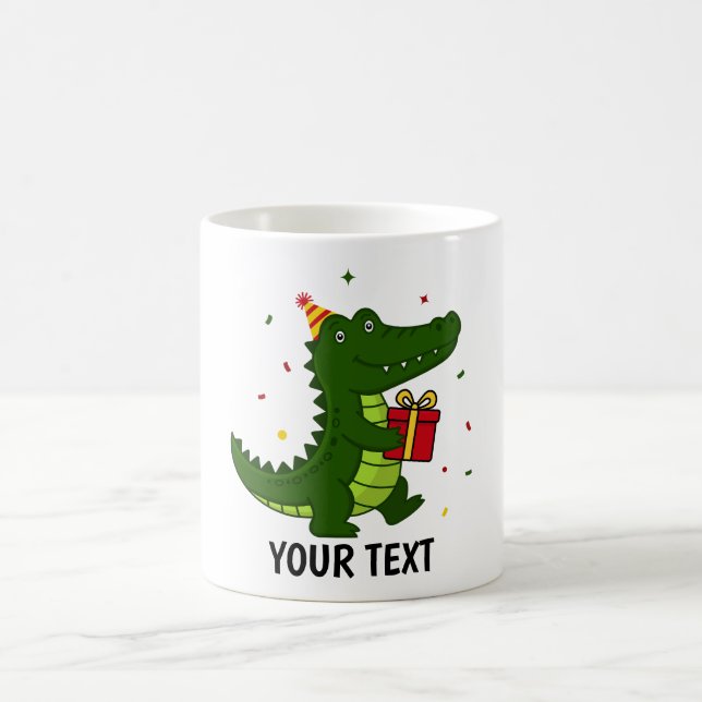 Taza De Café Regalo de Cocodrilo Adorable (Centro)