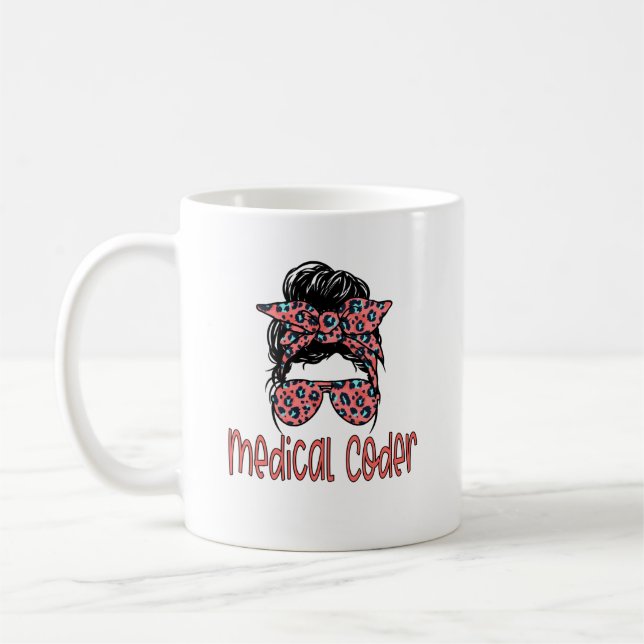 Taza De Café Regalo de codificador médico (Izquierda)