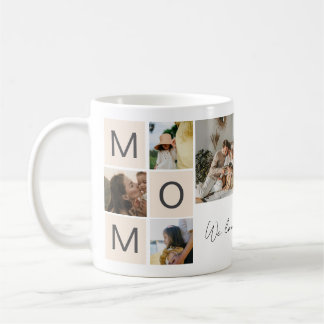 Taza De Café Regalo de Collage de Fotos Personalizadas para el 