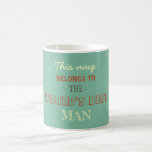 Taza De Café Regalo de color de terracota verde pastel para el<br><div class="desc">Regalo de color de terracota verde pastel para el hombre</div>