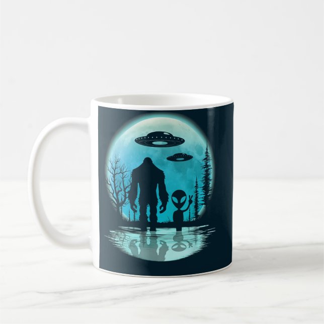 Taza De Café Regalo de conspiración para la revelación de OVNI  (Izquierda)