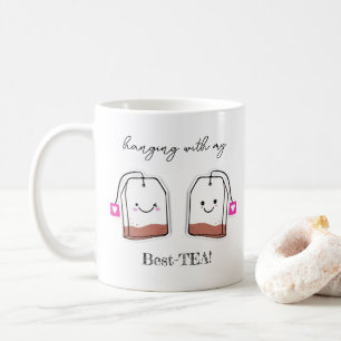 Taza De Café Regalo de cumpleaños con mi mejor TÉ