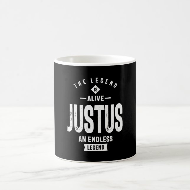 Taza De Café Regalo de cumpleaños con nombre personalizado de J (Centro)